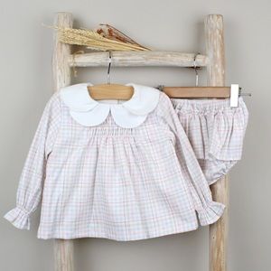 NWT Pukatuka Plaid Set 2T